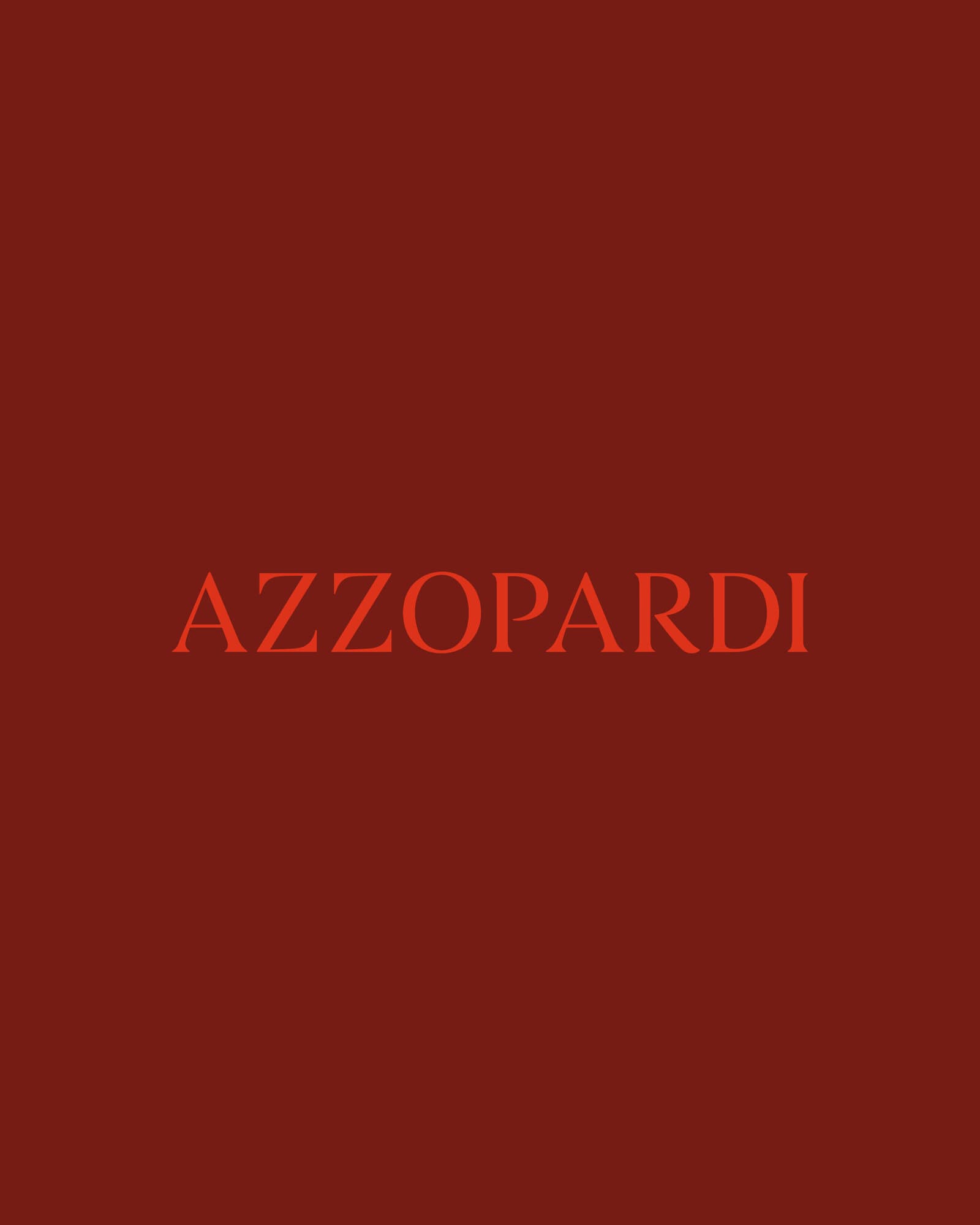 Identity system and brand design: Azzopardi.