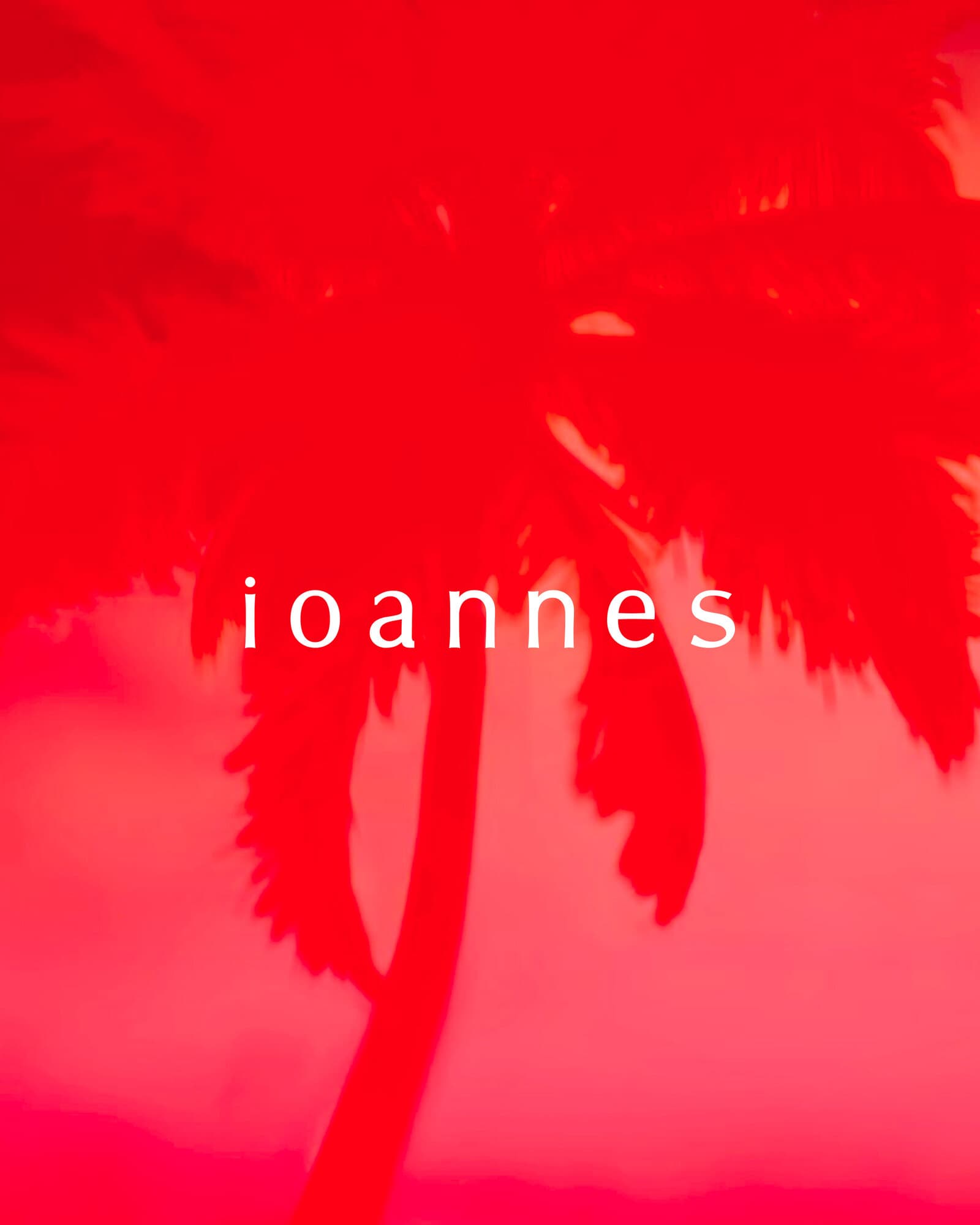 Identity system and brand design: ioannes.
