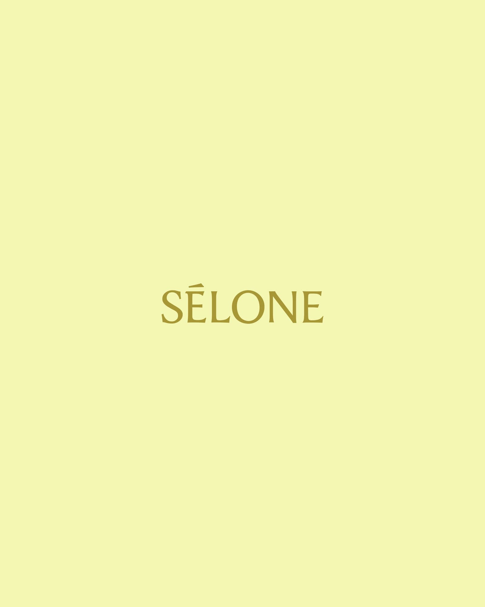 Identity, brand and e-commerce: Sélone Studio.