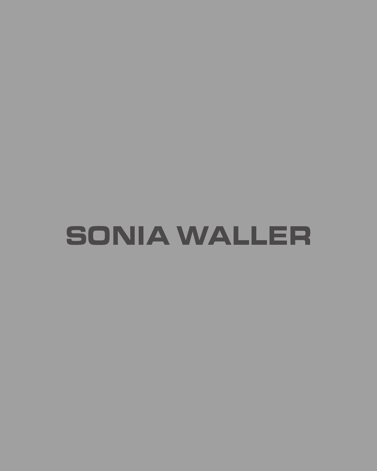 Identity, art direction and brand: Sonia Waller.