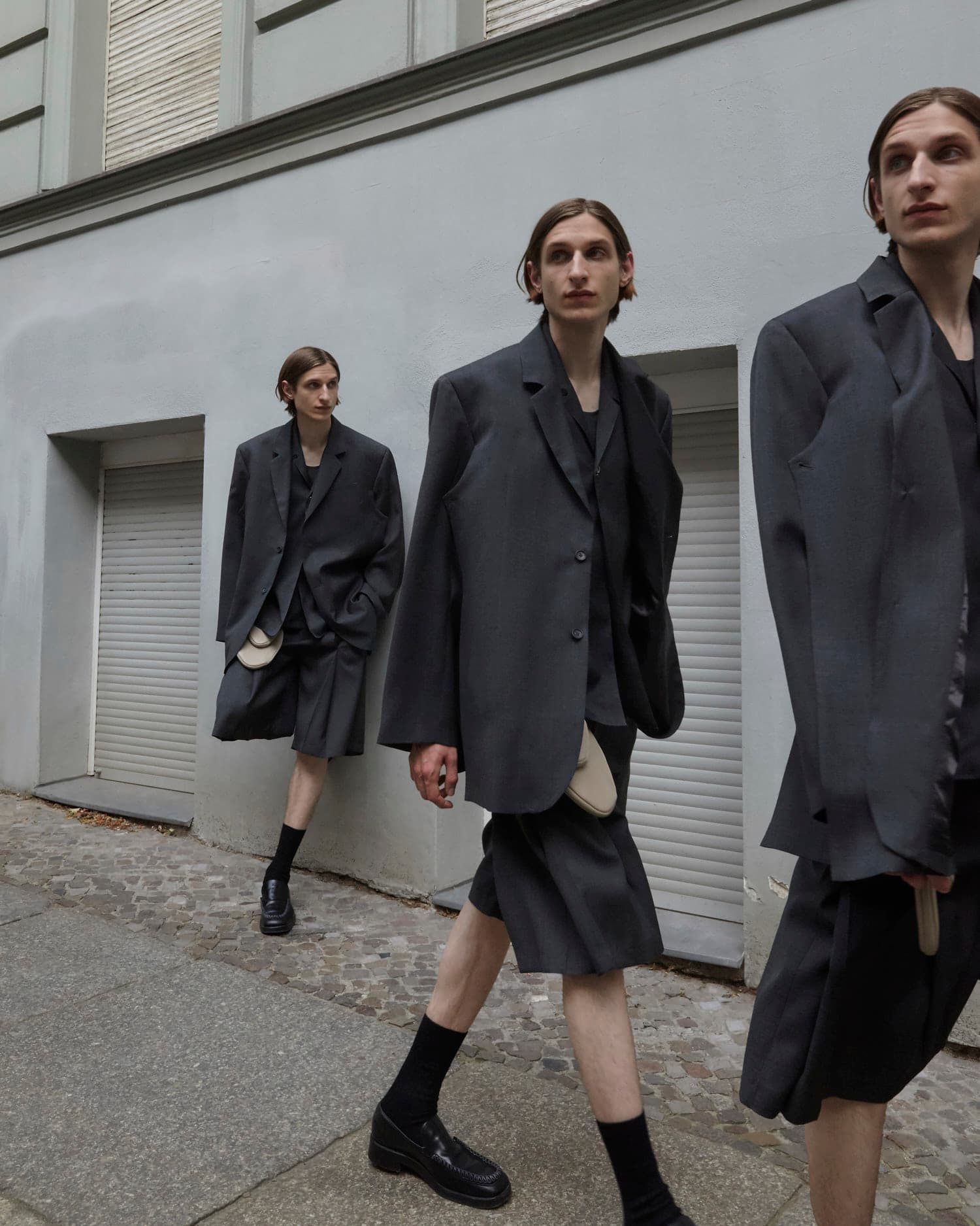 Art direction across T/SEHNE's SS23 lookbook.