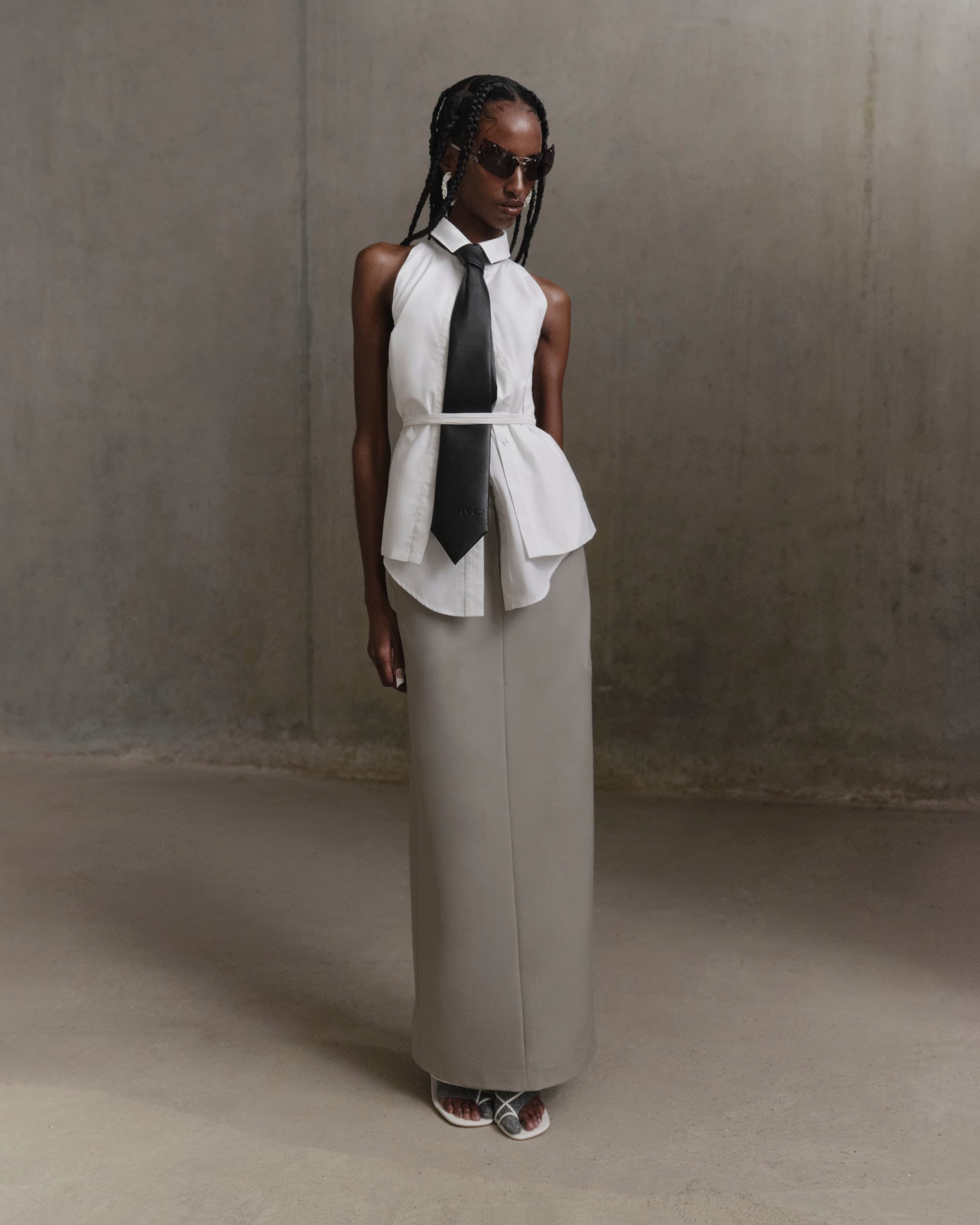 Art direction for SRVC Studio's FW23 lookbook.