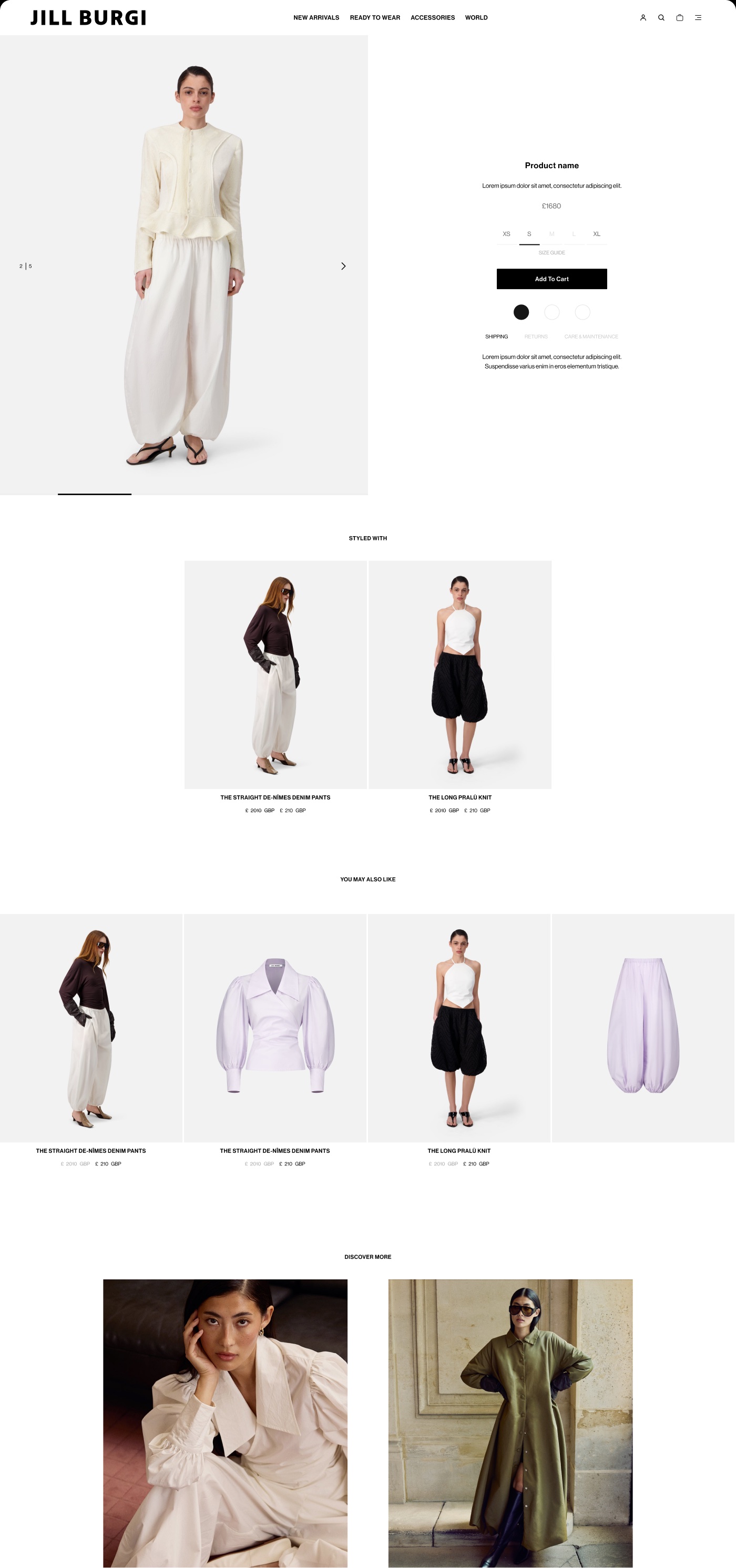 Product page