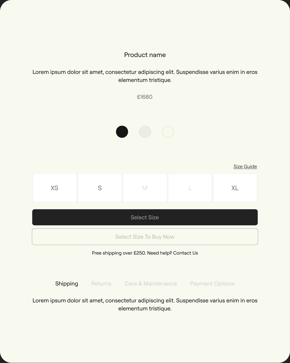 Newsletter card
