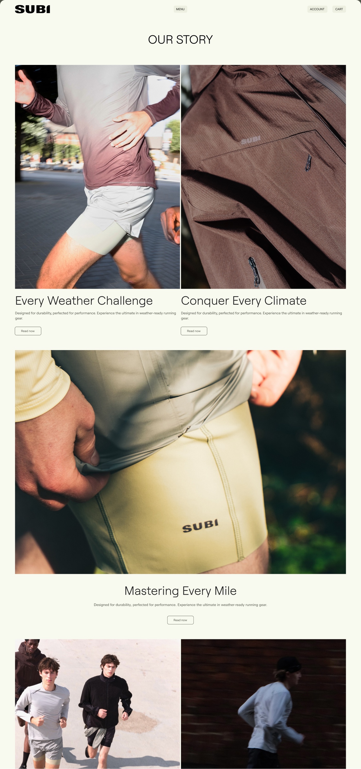 Story page