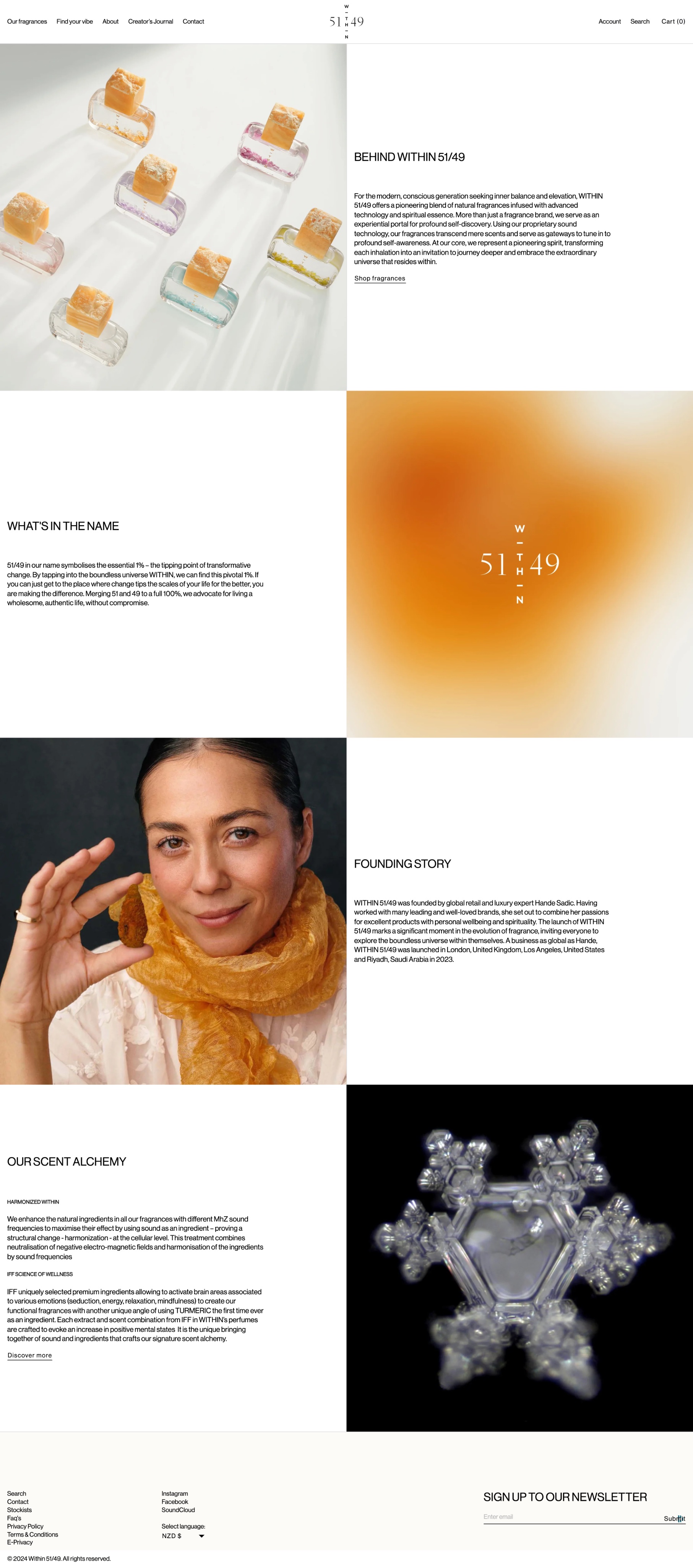 About page